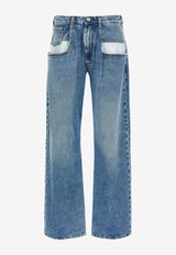 Maison Margiela Essential Straight-Leg Jeans Blue S51LA0052S30513470_Denim_29846123