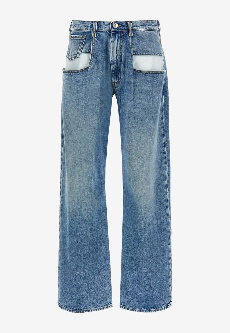 Maison Margiela Essential Straight-Leg Jeans Blue S51LA0052S30513470_Denim_29846123