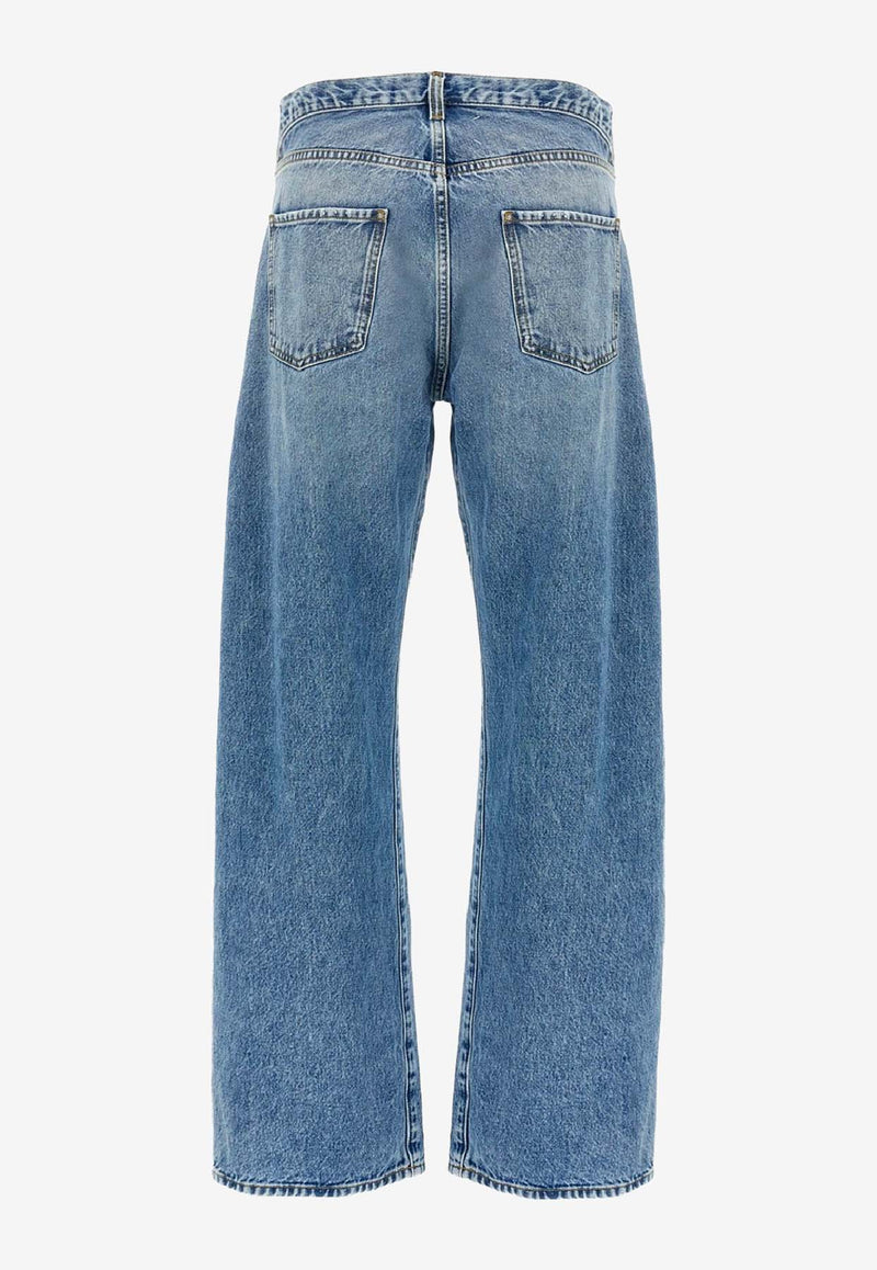 Maison Margiela Essential Straight-Leg Jeans Blue S51LA0052S30513470_Denim_29846123