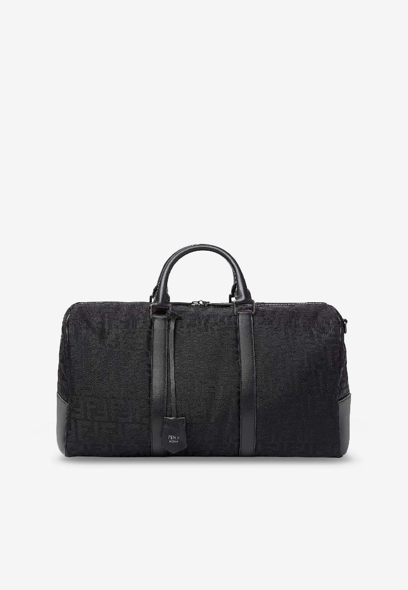 Fendi FF Jacquard Padded Suitcase Black 7VV161AW2NF05TR_NR+RUT.UBL.SAT_41974921