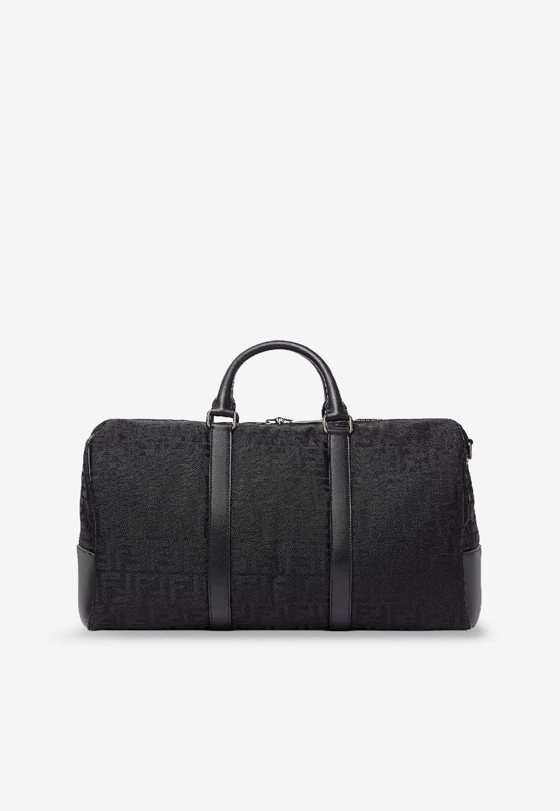 Fendi FF Jacquard Padded Suitcase Black 7VV161AW2NF05TR_NR+RUT.UBL.SAT_41974921