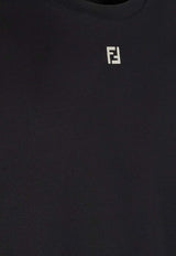 Fendi FF Embroidered T-shirt Black FY0936ARYYF0QA1_Black_41974904