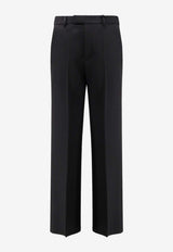 Valentino Tailored Wool Pants 8V3RBN85AK80NO_Black_42176890
