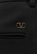 Valentino Tailored Wool Pants 8V3RBN85AK80NO_Black_42176890