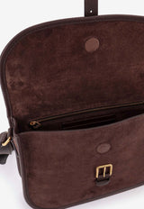 Valentino Antibes Suede Messenger Bag 8Y2B0S78UEXRE6_Dark Brown_42176899