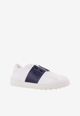 Valentino Open Leather Sneakers 8Y2S0830BLUM15_BIANCO MARINE_42176851
