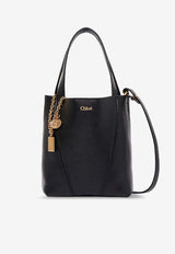 Chloé Small Spin Leather Shoulder Bag Black CH25SS812N84001_Black_41114803