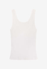 Chloé Logo Tank Top White CH25SJH12180101_White_41114815