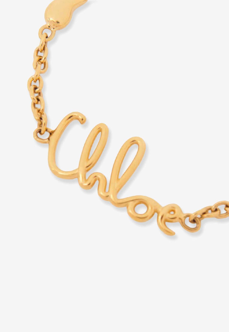 Chloé Iconic Logo Bracelet Gold CHC24AFB22CB79DC_Vintage Gold_41114784