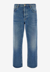 Golden Goose DB Skate Straight-Leg Jeans Blue GMP01636P00062150100_Blue_41114828