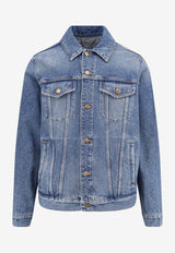 Golden Goose DB Stonewashed Denim Jacket Blue GMP00284P00062150100_Blue_38331988