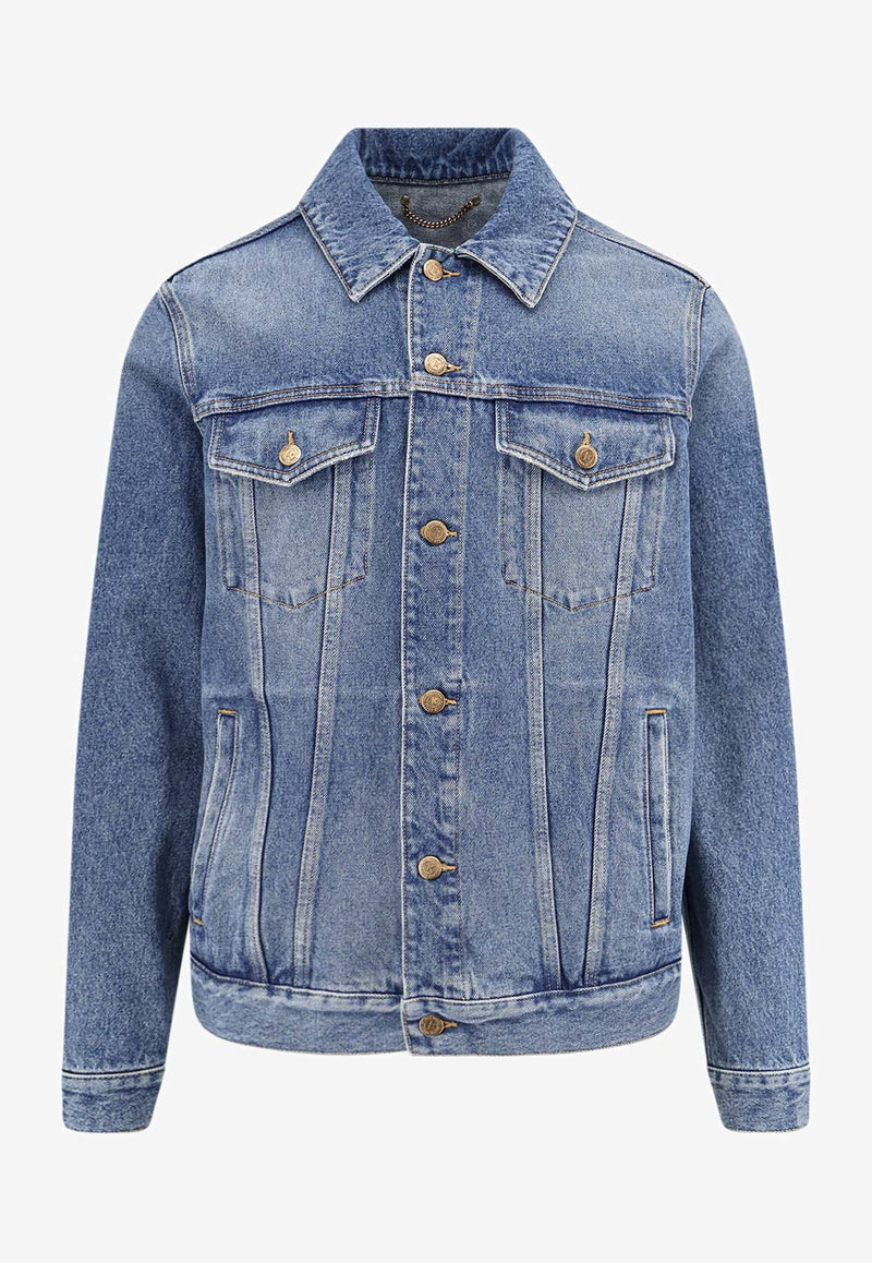 Golden Goose DB Stonewashed Denim Jacket Blue GMP00284P00062150100_Blue_38331988