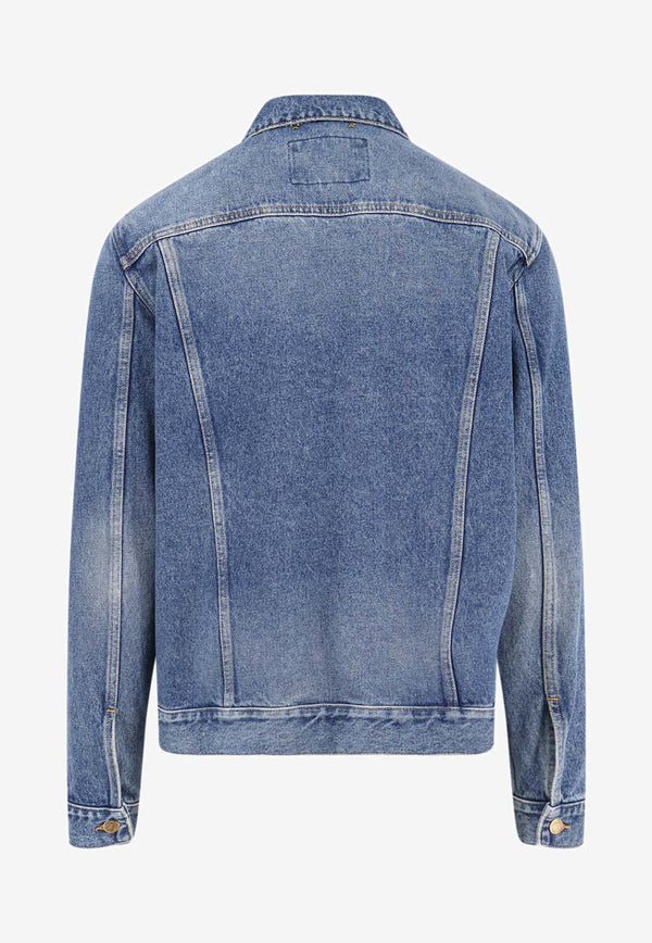 Golden Goose DB Stonewashed Denim Jacket Blue GMP00284P00062150100_Blue_38331988