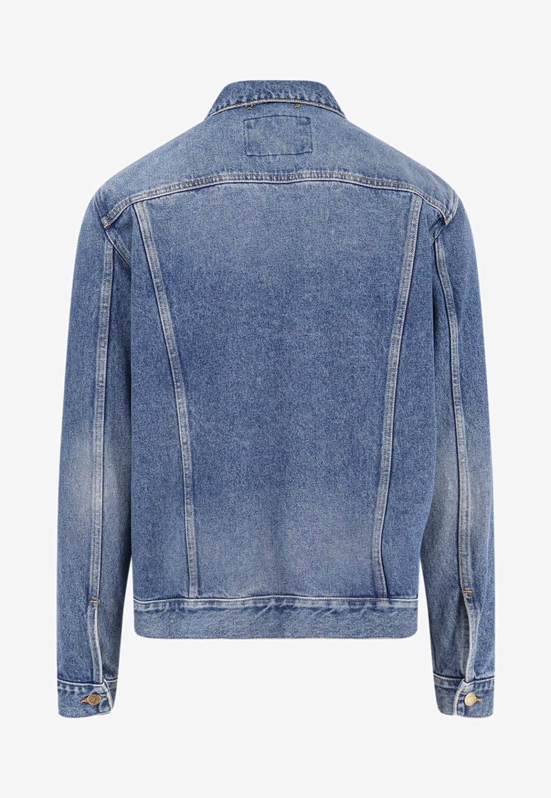Golden Goose DB Stonewashed Denim Jacket Blue GMP00284P00062150100_Blue_38331988