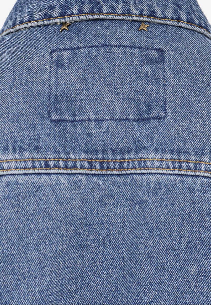 Golden Goose DB Stonewashed Denim Jacket Blue GMP00284P00062150100_Blue_38331988