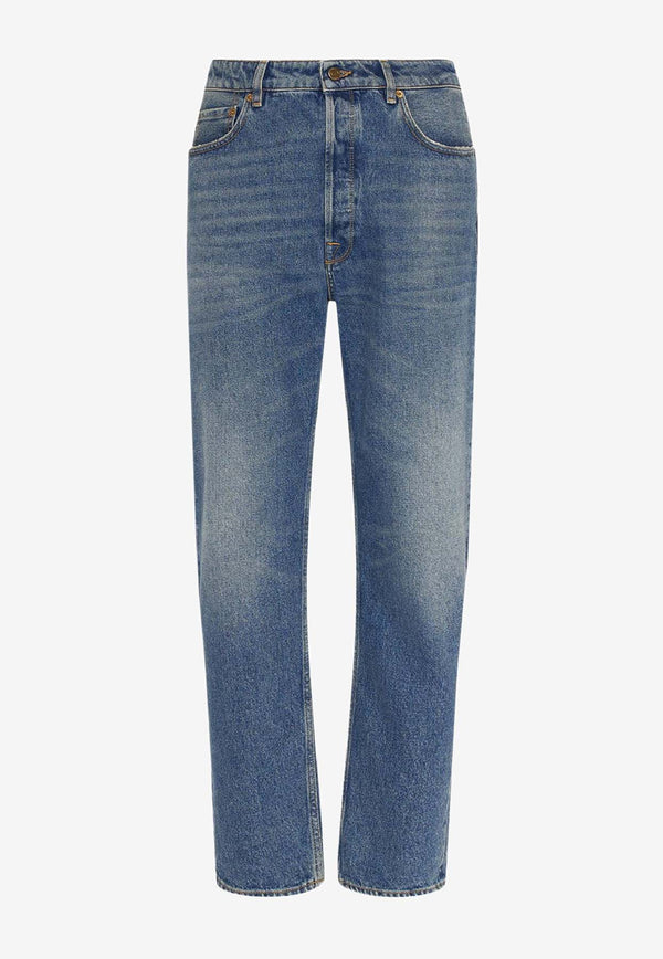 Golden Goose DB Essential Straight-Leg Jeans Blue GMP00596P00062150100_Blue_38331519