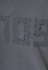 Golden Goose DB Distressed Logo T-shirt Gray GWP01220P00067160318_Grey_38330927