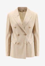 Golden Goose DB Double-Breasted Wool Blazer Beige GWP00829P00126715272_SAND_41114825