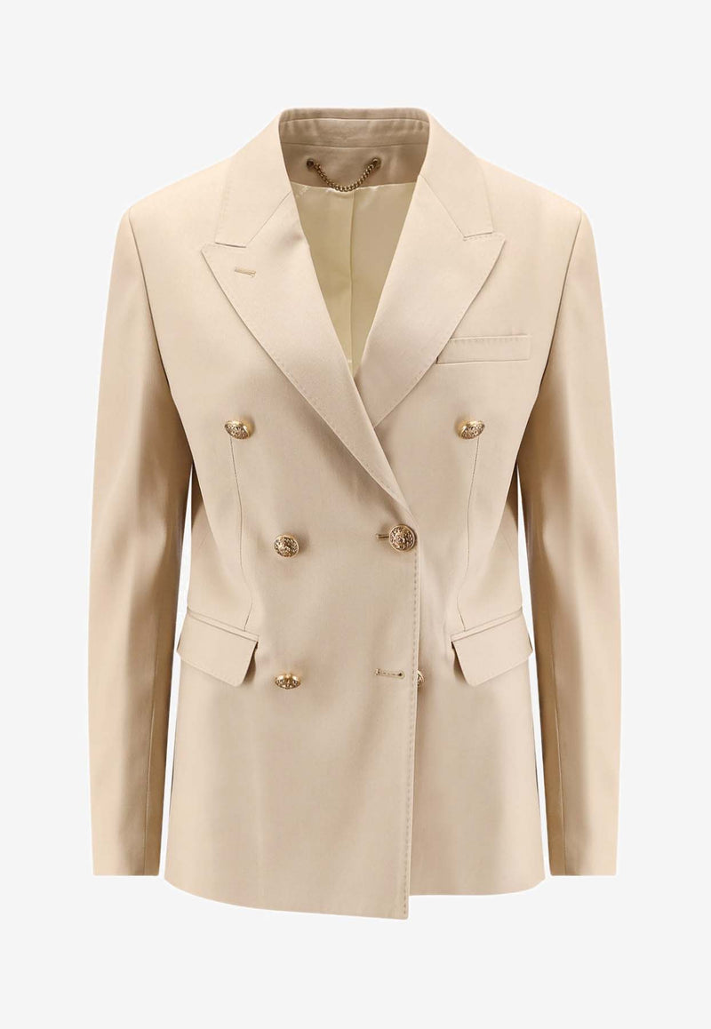Golden Goose DB Double-Breasted Wool Blazer Beige GWP00829P00126715272_SAND_41114825