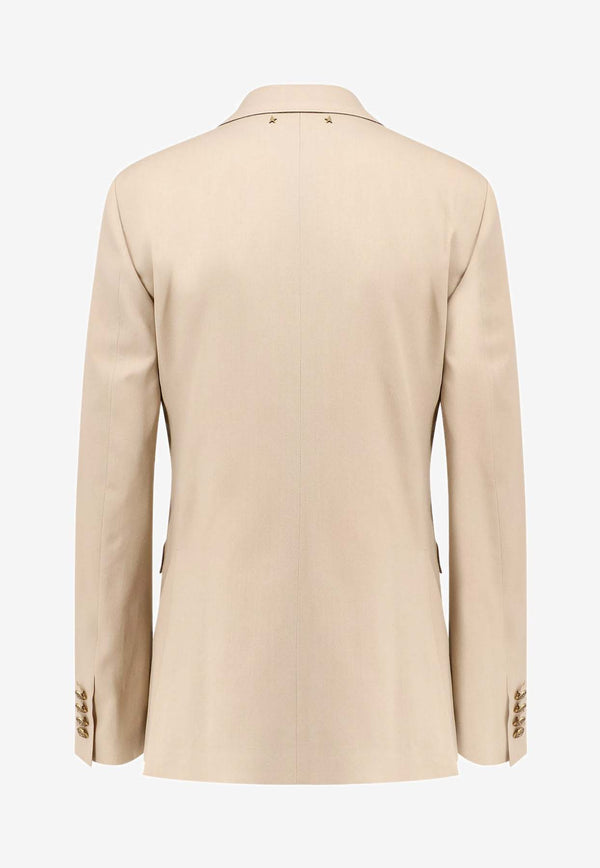Golden Goose DB Double-Breasted Wool Blazer Beige GWP00829P00126715272_SAND_41114825