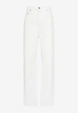 Golden Goose DB Essential Straight-Leg Jeans White GWP00844P00098010190_OFFWHITE_38332511