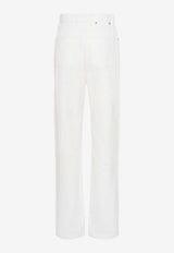 Golden Goose DB Essential Straight-Leg Jeans White GWP00844P00098010190_OFFWHITE_38332511