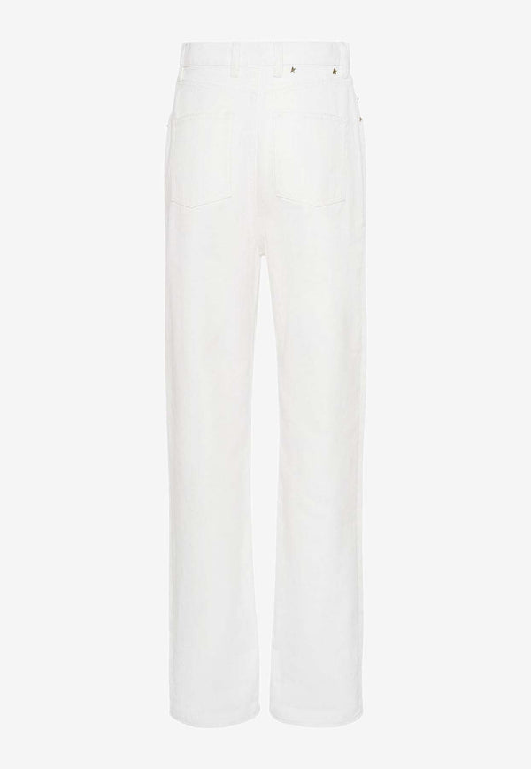 Golden Goose DB Essential Straight-Leg Jeans White GWP00844P00098010190_OFFWHITE_38332511