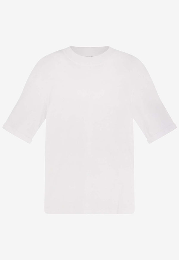 Brunello Cucinelli Basic Crewneck T-shirt White M0B131396C6159_White_40000221