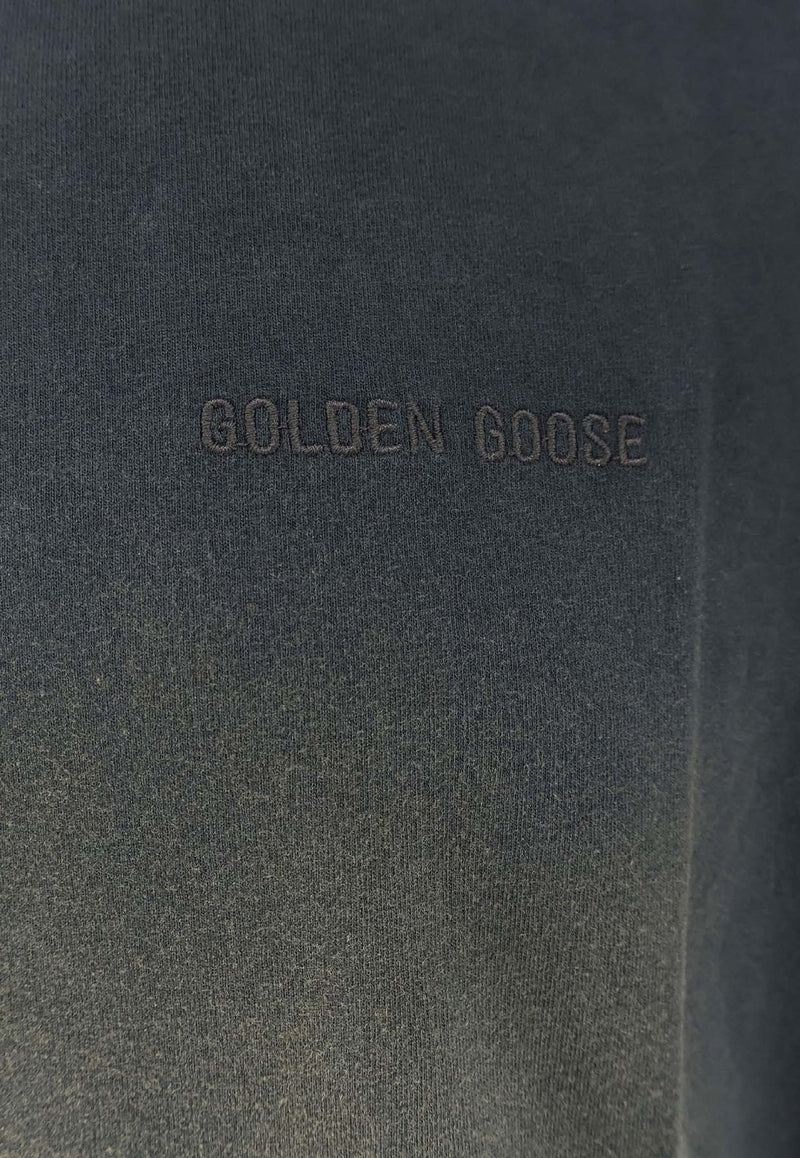 Golden Goose DB Bleached Effect T-shirt Black GUP01873P00236290498_BLEACHED WASHED BLACK_41114858