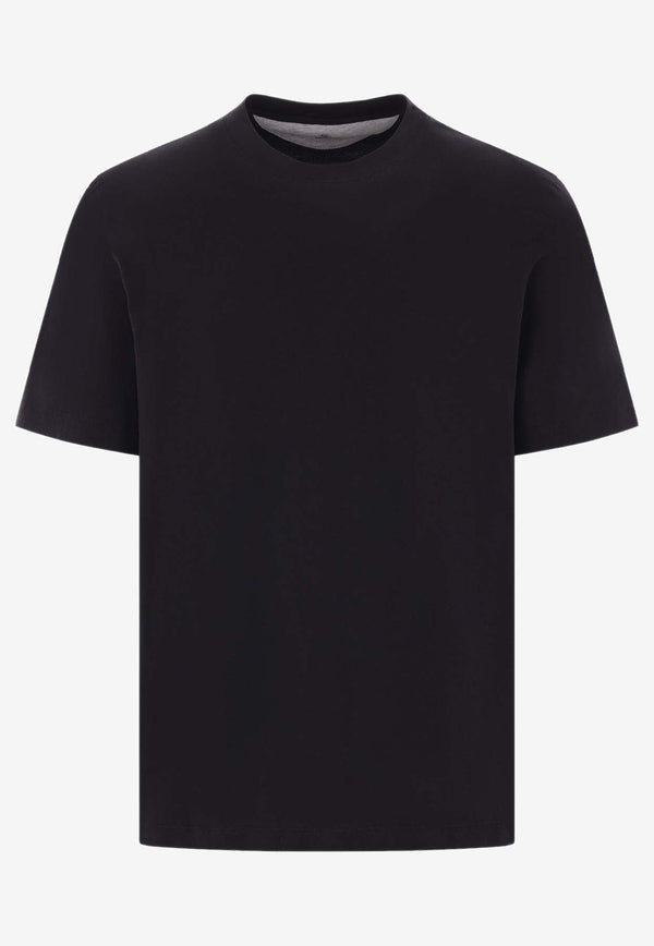 Brunello Cucinelli Basic Crewneck T-shirt Black M0B131308C101_Black_40000248
