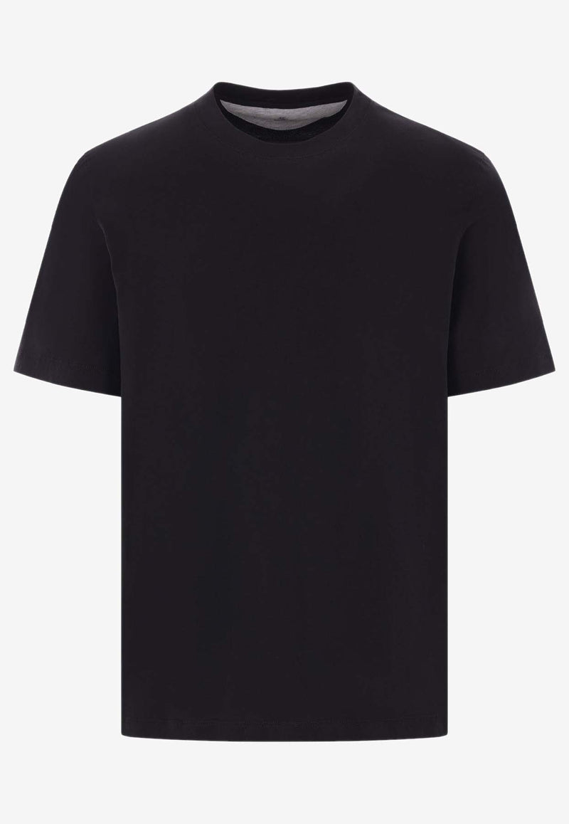 Brunello Cucinelli Basic Crewneck T-shirt Black M0B131308C101_Black_40000248