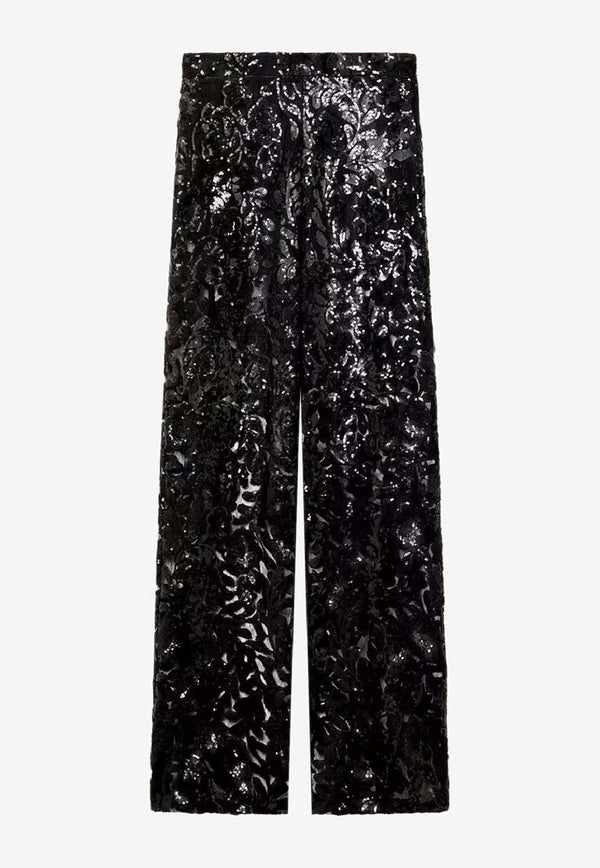 Golden Goose DB Onia Tulle Sequined Pants Black GWP02475P00232090100_Black_41114780