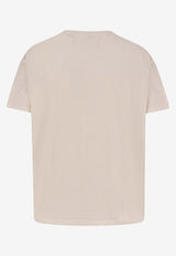 Paly Logo-Printed Crewneck T-shirt 2U0010Q3009VWTCREAM_White_30008206