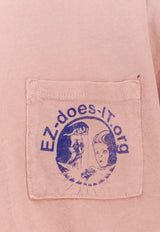 Paly Logo-Printed Crewneck T-shirt 2U005Q3009PNKPINK_Pink_30009306