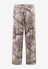 Represent Printed Straight-Leg Jeans MLM10033155_CAMO_41114830