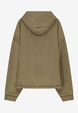 Represent Logo-Printed Hooded Sweatshirt MLM10043759_VINTAGE KHAKI_41114662