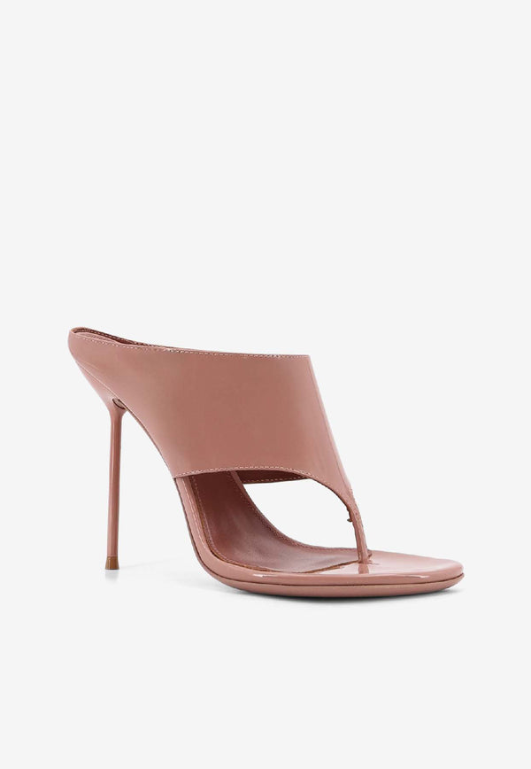 Paris Texas Lidia 105 Thong Leather Sandals Beige PX1824XVN01ROSE_DARK PHARD_42176866