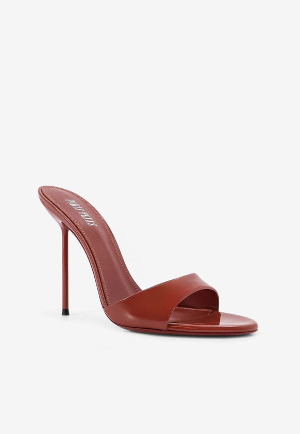 Paris Texas Lidia 105 Leather Sandals Brown PX836XVN01DESERT ROSE_DESERT ROSE_42176948