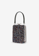 Self-Portrait All-Over Crystal Satin Crossbody Bag RS26315MUMULTI COLOURED_MULTI COLOURED_42176852