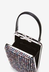 Self-Portrait All-Over Crystal Satin Crossbody Bag RS26315MUMULTI COLOURED_MULTI COLOURED_42176852