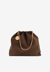 Stella McCartney Medium Falabella Faux Suede Shoulder Bag Brown 7B0180WP05432017_Brown_40022383