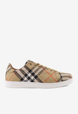 Burberry Canvas Checked Low-Top Sneakers Beige 8118846B9368_SAND IP CHECK_40017703