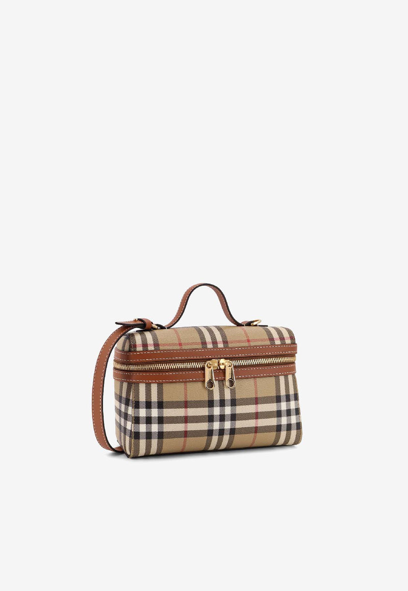 Burberry Checked Vanity Bag Beige 8120525A9534_Vntg chk bri ar brown_40017485