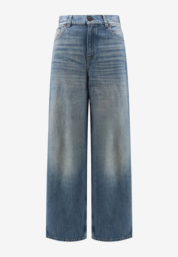 Chloé Washed Wide-Leg Jeans Blue CH26SDP0225240R_Dream Blue_41114605