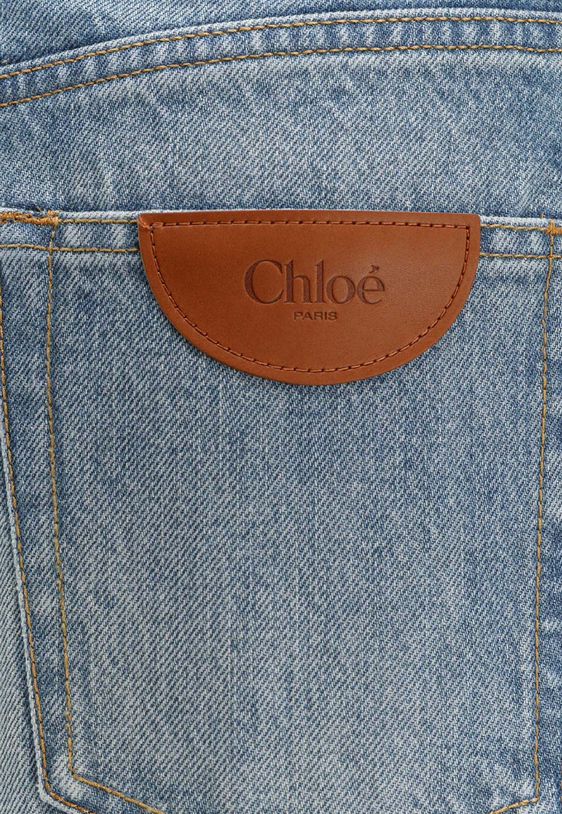 Chloé Washed Wide-Leg Jeans Blue CH26SDP0225240R_Dream Blue_41114605