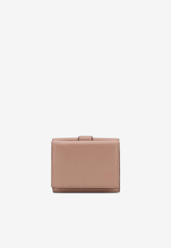 Chloé Mini Paddington Tri-Fold Wallet Pink CH26SP914O376I4_Earthy Pink_41114704