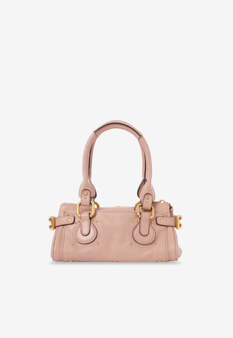 Chloé Small Paddington Shoulder Bag Pink CH26SS805P756I4_Earthy Pink_41114732