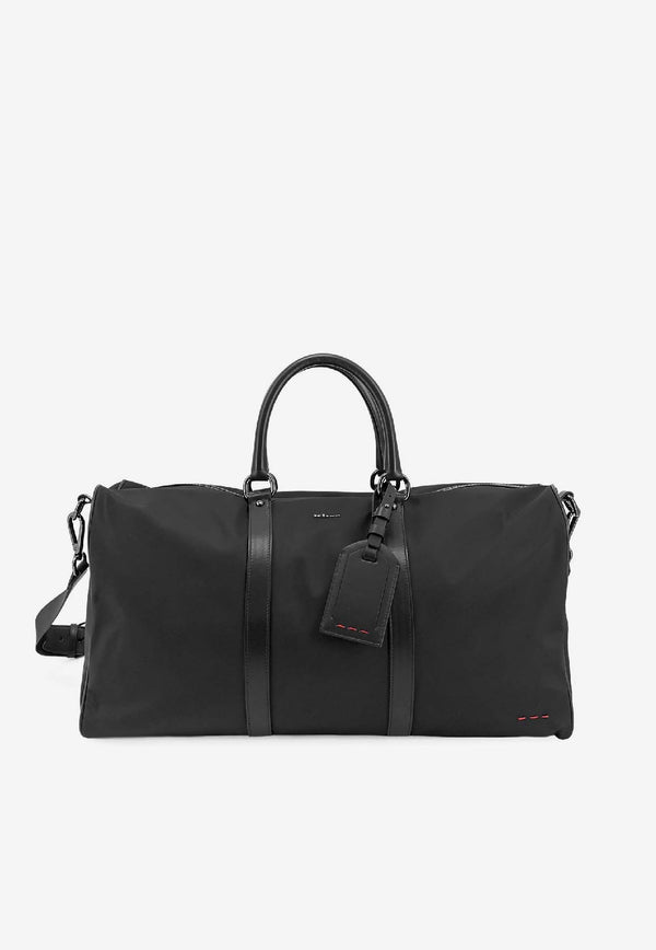 Kiton Ciro Paone Logo Stamp Travel Bag Black UBA0085N0127001BLACK_Black_42176799