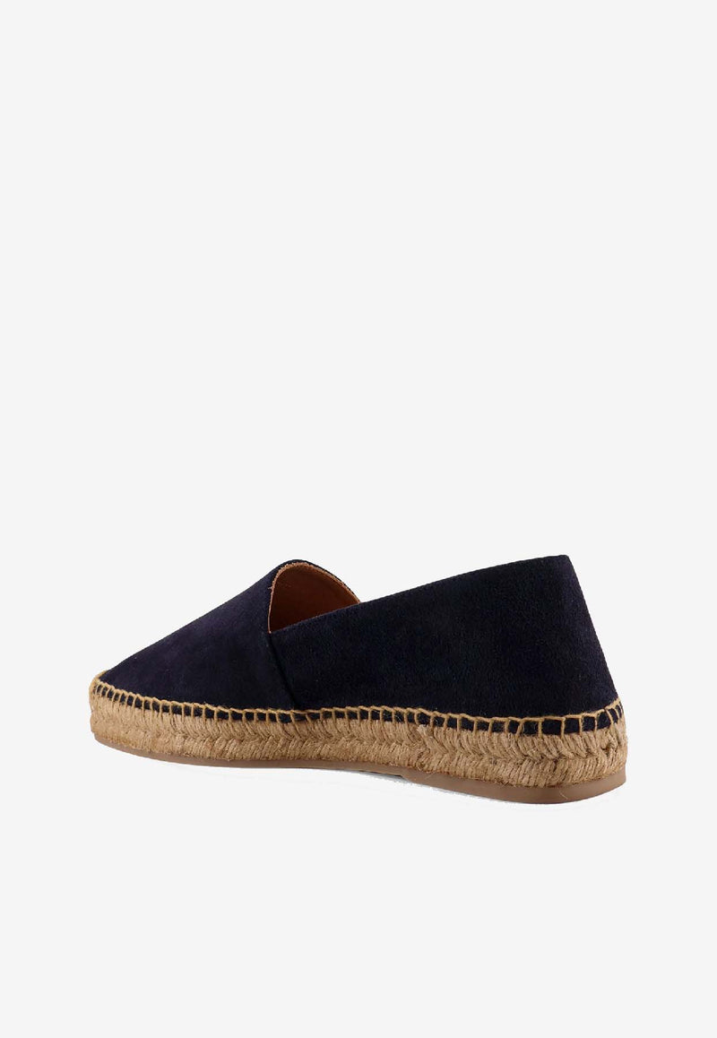 Kiton Ciro Paone Suede Logo Espadrilles Blue USSA070N0140201BLUE_Blue_42176903