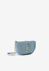 Fendi Fendigraphy Leather Chain Clutch Blue 8M0529ANSSF1UJC_MERCURIO_41974878